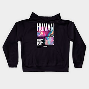 Genderqueer Human | Pride Kids Hoodie